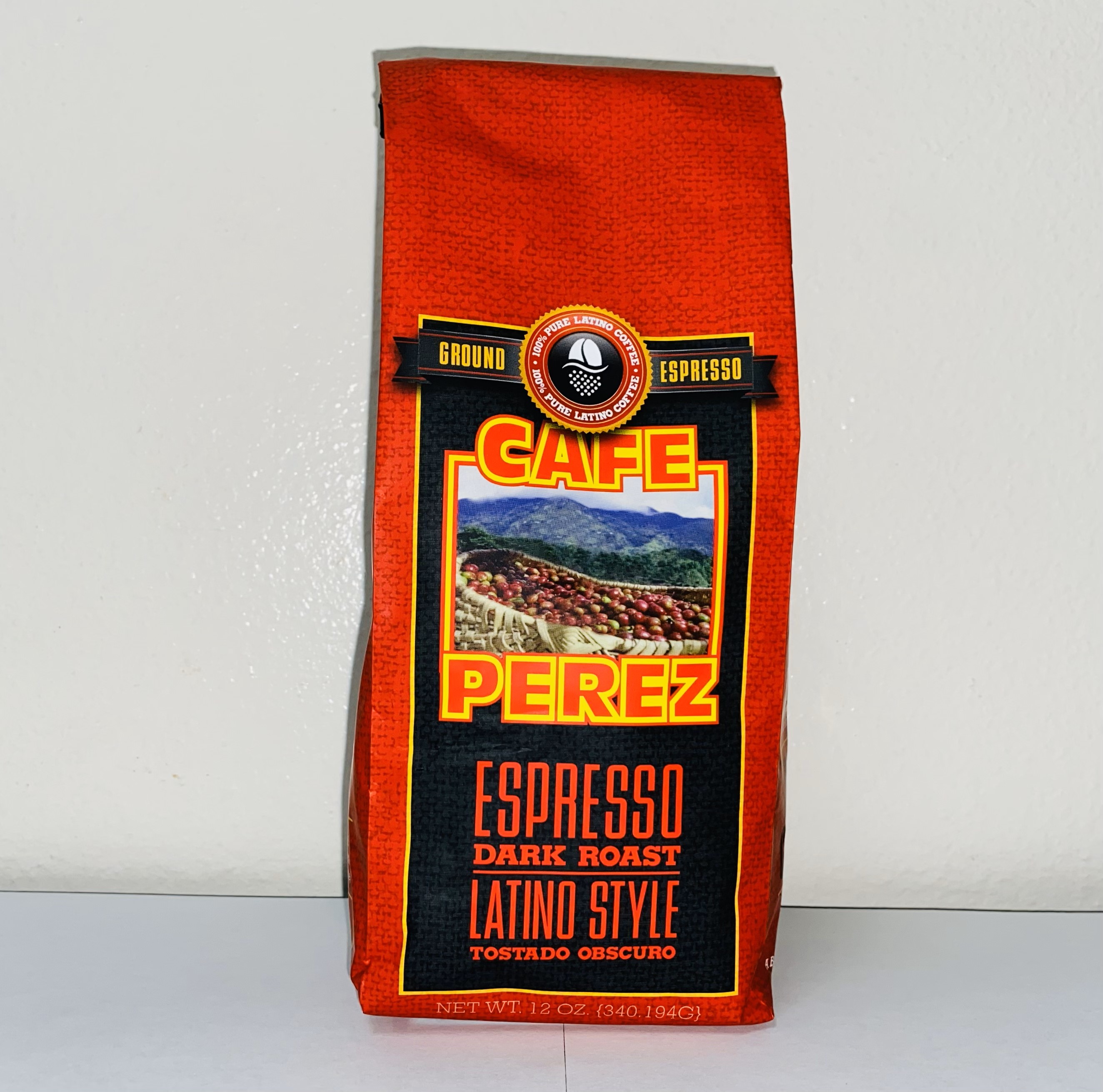 Café Perez Latino Style Ground Espresso Coffee
